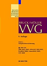 100-124 Vvg: (Haftpflichtversicherung, Produkt, D&o, Umwelt) (Hardcover, 9, 9. Vollig Neu B)
