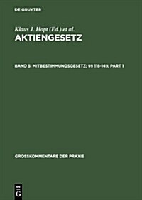 Mitbestimmungsgesetz; ㎣ 118-149 (Leather, 4)