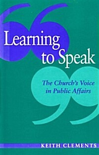 Learning to Speak (Paperback)