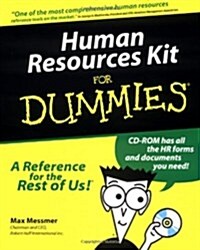 Human Resources Kit For Dummies (For Dummies (Computer/Tech)) (Paperback)