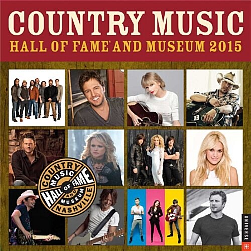 Country Music Hall of Fame and Museum Calendar (Wall, 2015)