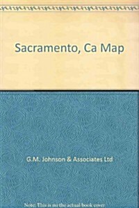 Sacramento, Ca Map (Paperback, POC, Spiral, MA)