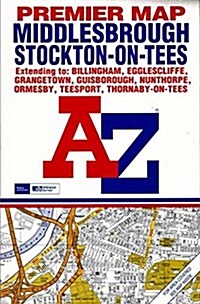 A-Z Premier Street Map of Middlesbrough (Premier Map) (Map, 2nd)