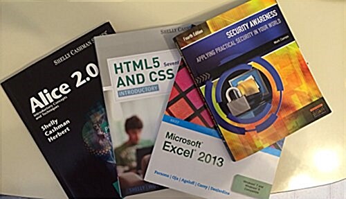 Bundle: Security Awareness: Applying Practical Security in Your World, 3rd + HTML, XHTML, and CSS: Introductory, 6th + Alice 2.0: Introductory ... v6. (Paperback, 3rd)