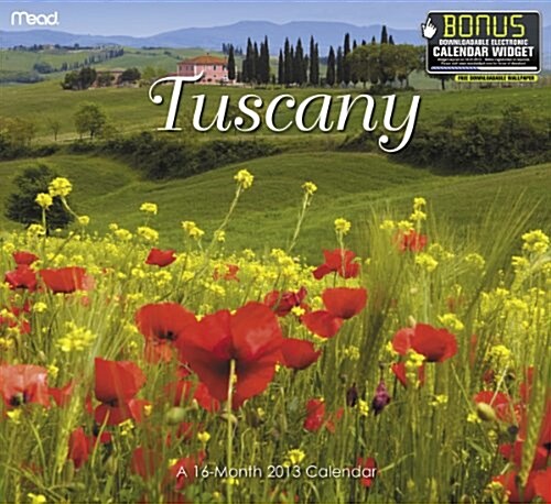 2013 Tuscany Wall  Calendar (Calendar)