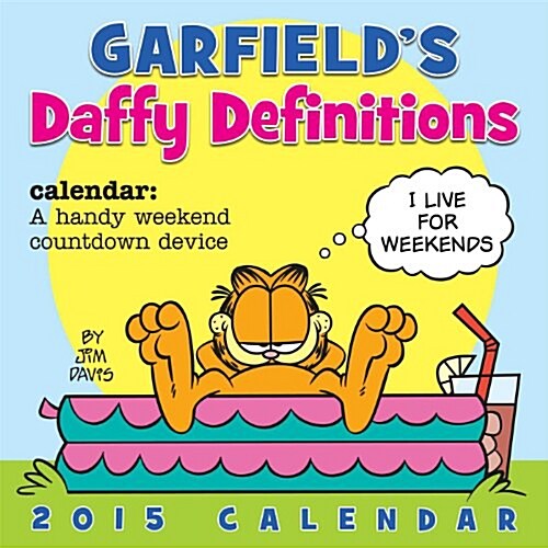 Garfields Daffy Definitions Calendar (Wall, 2015)