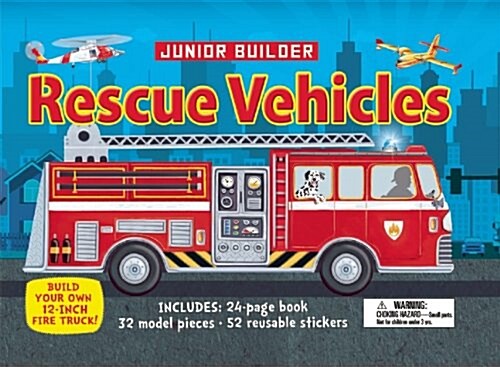 Rescue Vehicles [With 32 Model Pieces] (Hardcover)