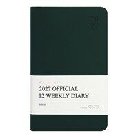 [딥포레스트] 2027 오피셜 열두달 B6 위클리 다이어리 업무용