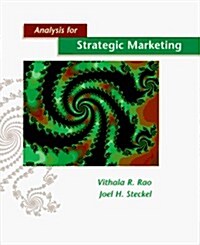 [중고] Analysis for Strategic Marketing (Paperback)