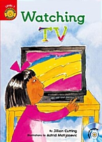 [중고] Sunshine Readers Level 1 : Watching TV (Paperback + CD 1장)