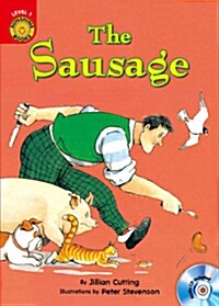 [중고] Sunshine Readers Level 1 : The Sausage (Paperback + CD 1장)