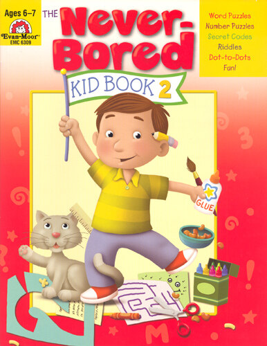 [중고] The Never-Bored Kid Book 2, Age 6 - 7 Workbook (Paperback)