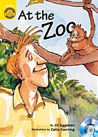 Sunshine Readers Level 2 : At the Zoo (Paperback + QR 코드)