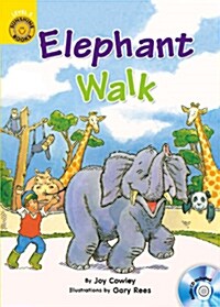 Sunshine Readers Level 2 : Elephant Walk (Paperback + QR)