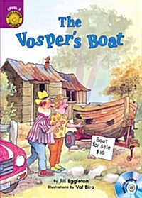 [중고] Sunshine Readers Level 5 : The Vosper‘s Boat (Paperback + CD 1장)