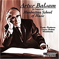 [수입] Artur Balsam in Concert at Manhattan School of Music