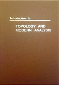 Intro Topology & Modern Analysis (Hardcover, UK)