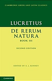 Lucretius: De Rerum NaturaBook III (Paperback, 2 Revised edition)