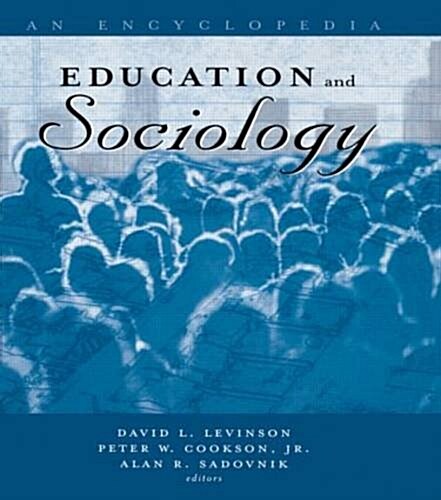 Education and Sociology (Paperback)