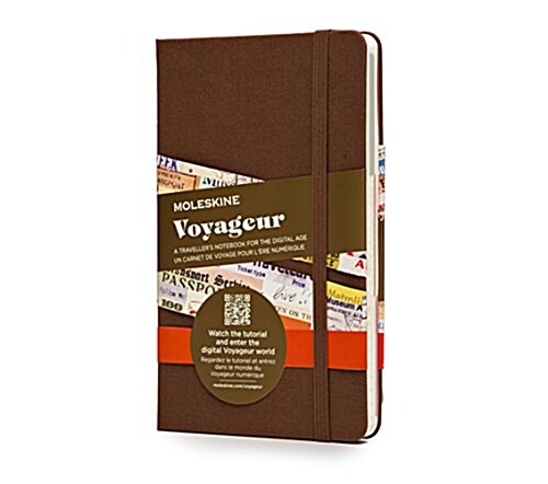 Moleskine Voyageur Travellers Notebook, Hard Cover, Nutmeg Brown (4 X 7) (Other)