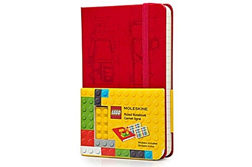 Moleskine Lego Limited Edition Notebook II, Pocket, Ruled, Scarlet Red, Hard Cover (3.5 X 5.5) (Other)