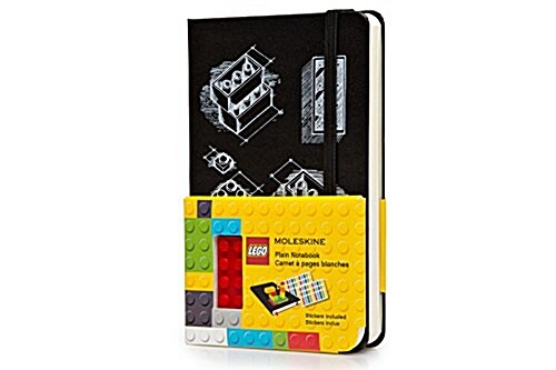 Moleskine Lego Limited Edition Notebook II, Pocket, Plain, Black, Hard Cover (3.5 X 5.5)
