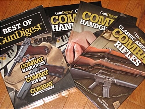 Best of Gun Digest Set: Classic Combat Handguns, Classic American Combat Rifles, Combat Handgunnery (Boxed Set)