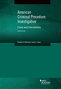 [중고] American Criminal Procedure: Investigative (Paperback, 10th)