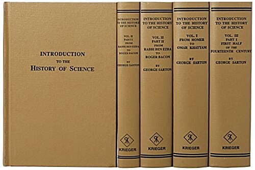 Introduction to the History of Science (Hardcover)