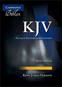 KJV Pocket Reference Bible, Black French Morocco Leather, Thumb Index, Red-letter Text, KJ243:XRI (Leather Binding)