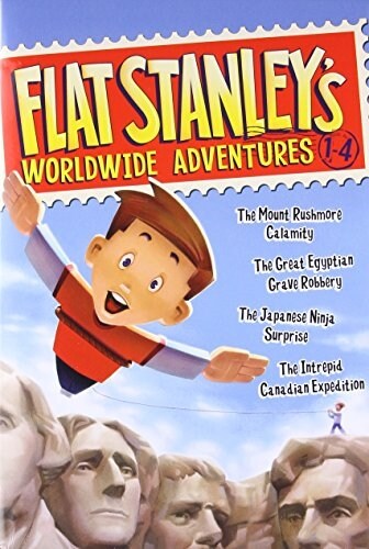 [중고] Flat Stanley‘s Worldwide Adventures #1-4 (Boxed Set)