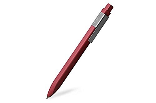 Moleskine Classic Click Ball Pen, Burgundy Red, Large Point (1.0 MM), Black Ink (Other)