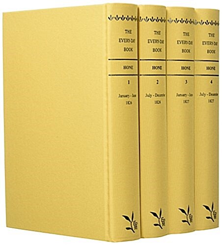 The Every-Day Book (4-Vol. Es Set) (Hardcover)