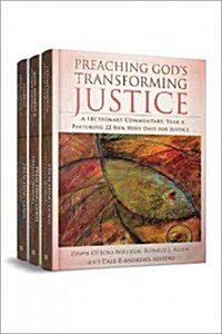 Preaching Gods Transforming Justice, Three-Volume Set: A Lectionary Commentary (Hardcover)