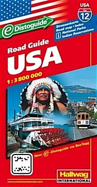 Rand McNally Hallwag United States Map (Map)