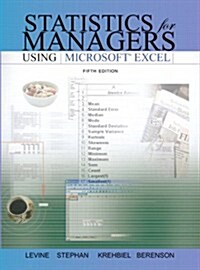 Statistics for Managers Using Excel and Student CD Value Package (Includes Student Study Guide & Solutions Manual) (Paperback)