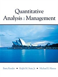 Quantitative Analysis for Management Value Package (Includes POM-Qm V 3 for Windows Manual and CD POM) (Paperback)