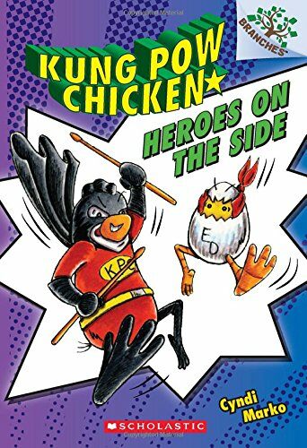 [중고] Heroes on the Side: A Branches Book (Kung POW Chicken #4), Volume 4 (Paperback)