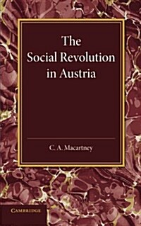 The Social Revolution in Austria (Paperback)