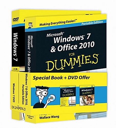 Microsoft Windows 7 & Office 2010 for Dummies [With DVD] (Paperback)