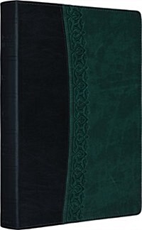 Large Print Bible-ESV-Garland Design (Imitation Leather)
