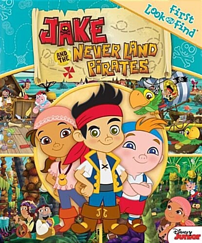 [중고] My First Look Find Jake and the Neverland Pirates (Hardcover)