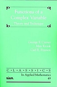 Functions of a Complex Variable: Theory and Technique (Paperback)