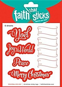 Christmas Sticky Tags (Novelty)