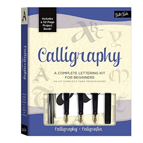 Calligraphy Kit: A Complete Kit for Beginners [With Calligraphy Pens and Paper] (Paperback)