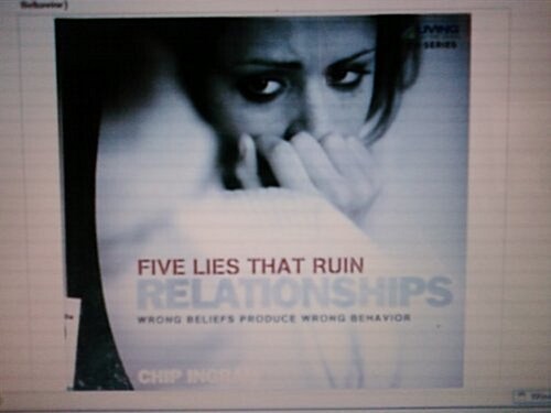 Five Lies That Ruin Relationships Study Guide: Wrong Beliefs Produce Wrong Behavior (Paperback)