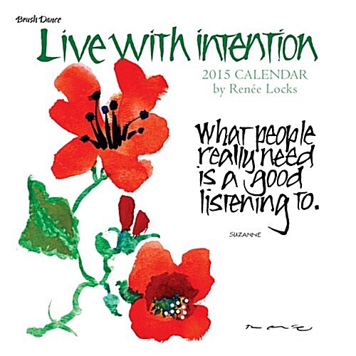 Live with Intention Calendar (Wall, 2015)