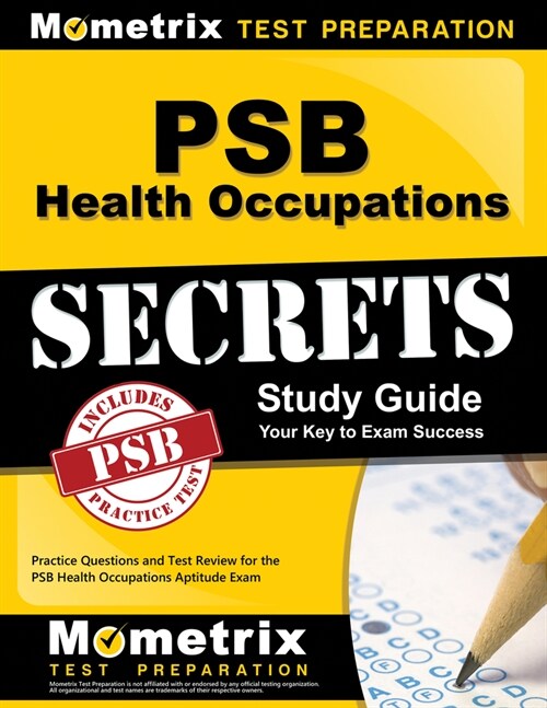 Psb Health Occupations Secrets Study Guide: Ccss Test Practice Questions & Exam Review for the Common Core State Standards Initiative (Paperback)