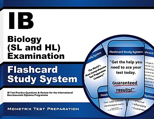 Ib Biology (SL and Hl) Examination Flashcard Study System: Ib Test Practice Questions & Review for the International Baccalaureate Diploma Programme (Other)