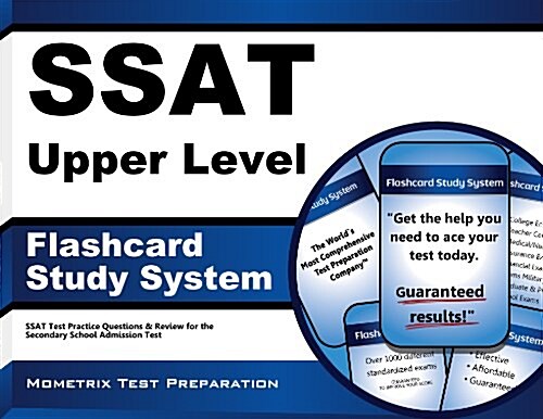 SSAT Upper Level Flashcard Study System: SSAT Test Practice Questions & Review for the Secondary School Admission Test (Other)